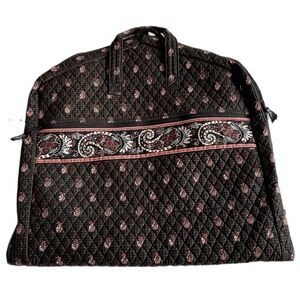 NWOT Vintage Vera Bradley Cloth Garment Bag in Houndstooth Brown